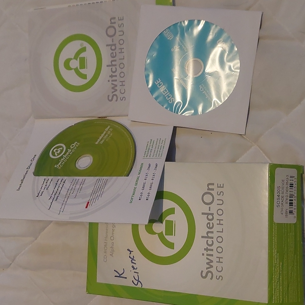 4th grade Science on CD ROM. Switched on Schoolhouse